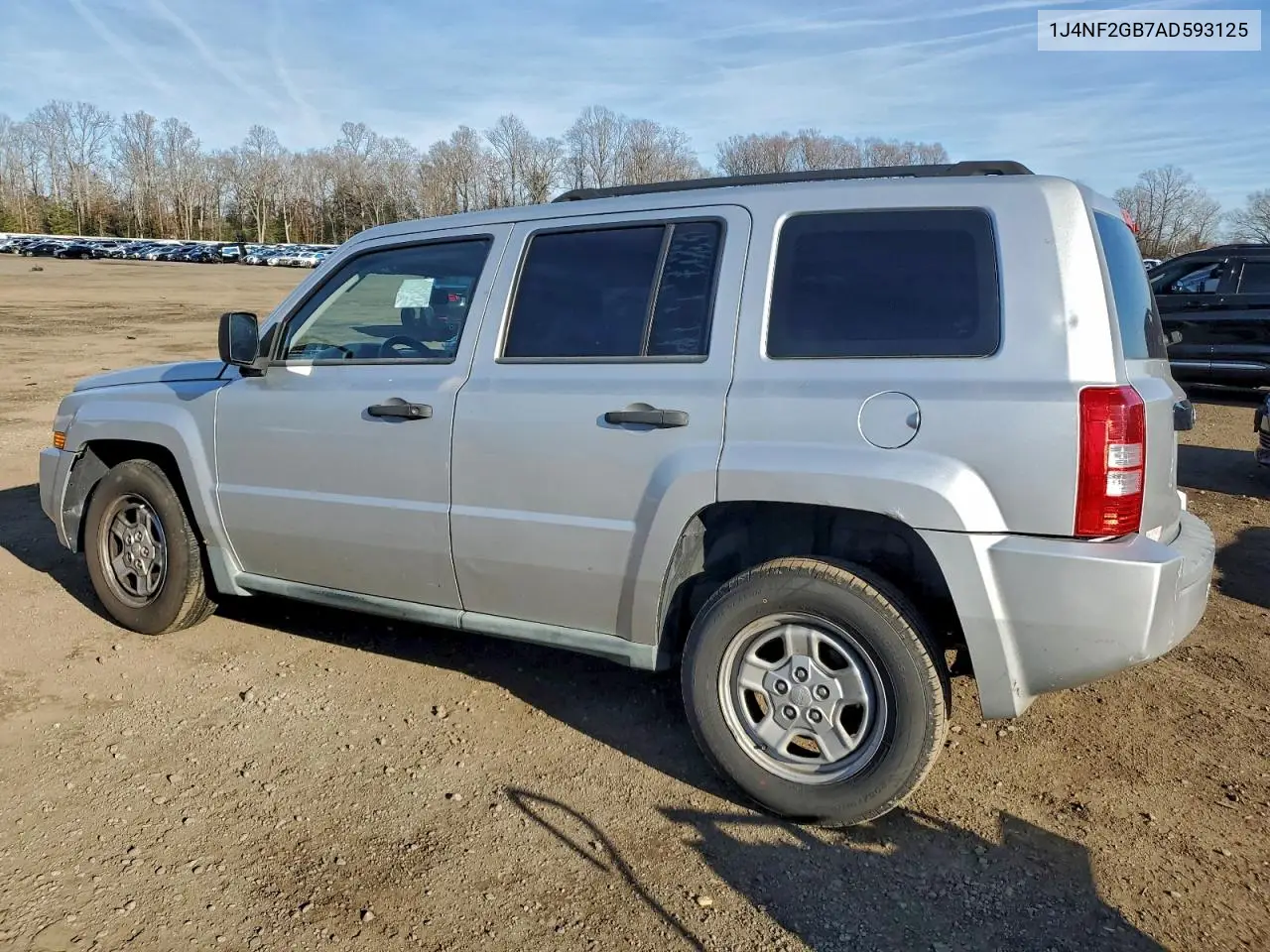 1J4NF2GB7AD593125 2010 Jeep Patriot Sport