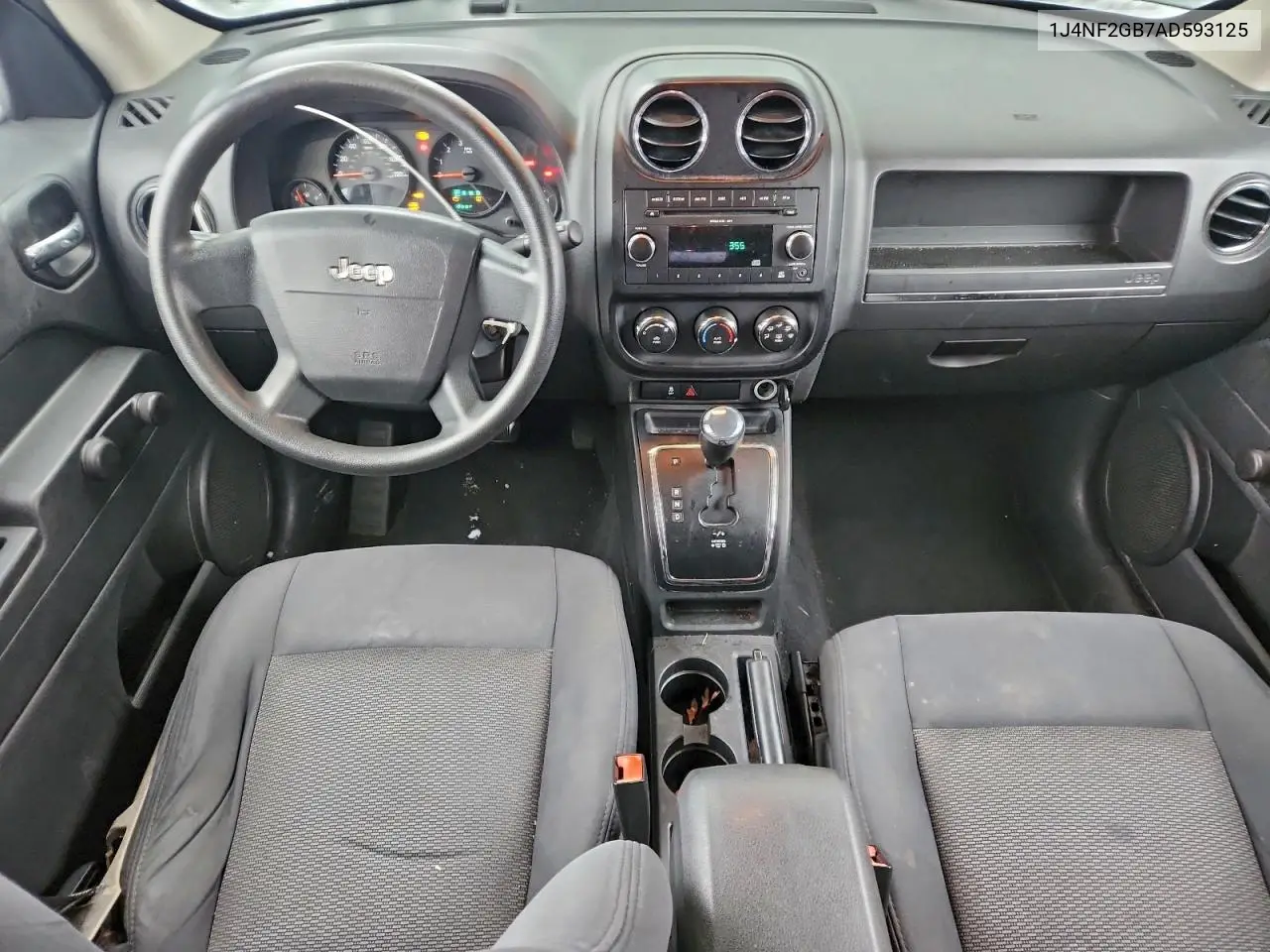 1J4NF2GB7AD593125 2010 Jeep Patriot Sport