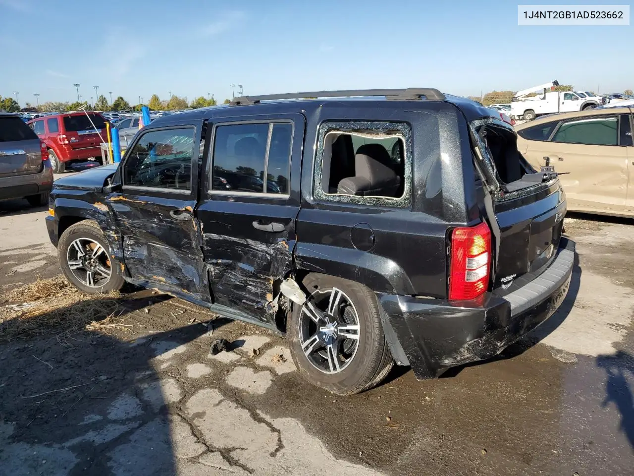 1J4NT2GB1AD523662 2010 Jeep Patriot Sport