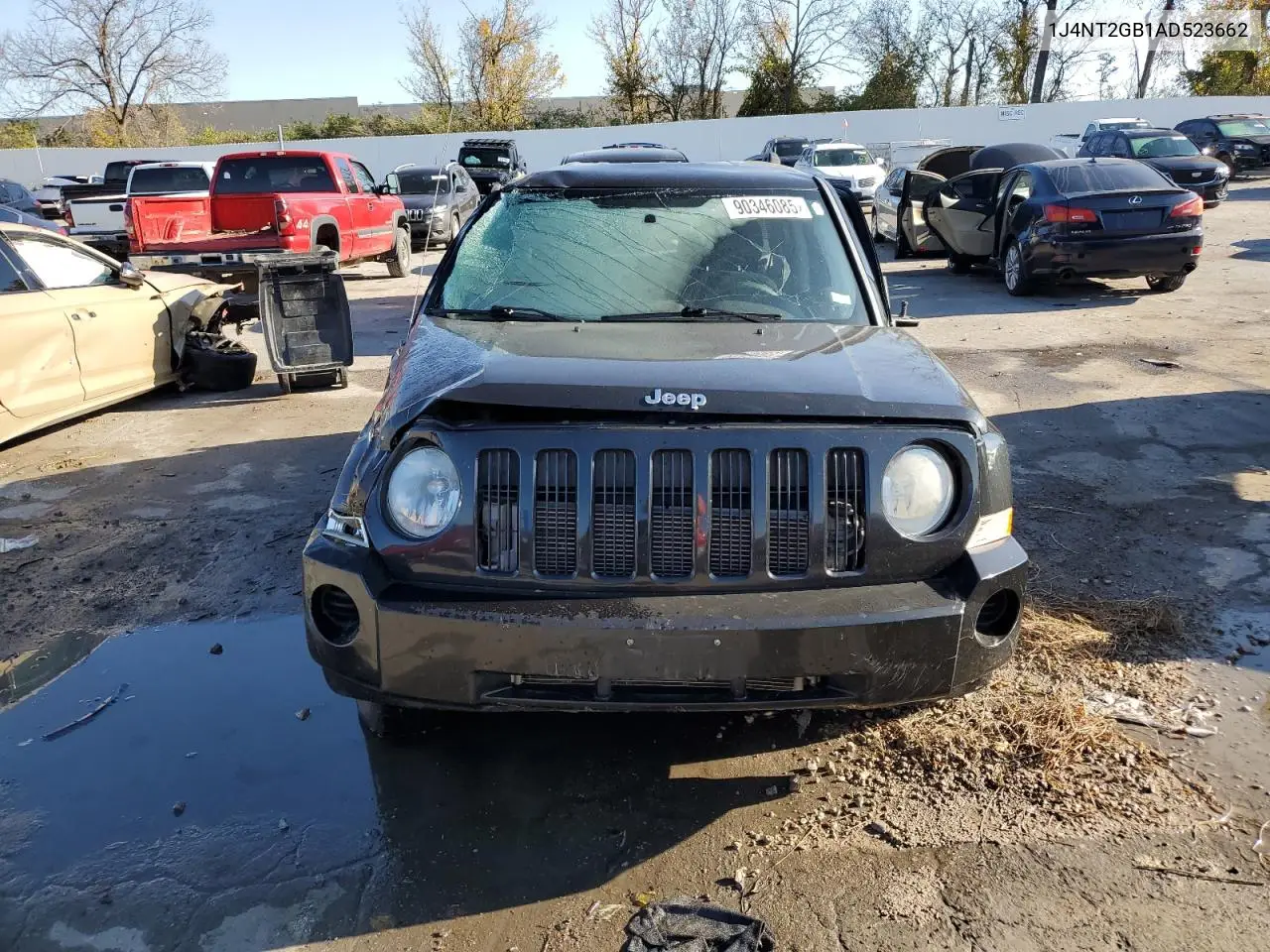 1J4NT2GB1AD523662 2010 Jeep Patriot Sport