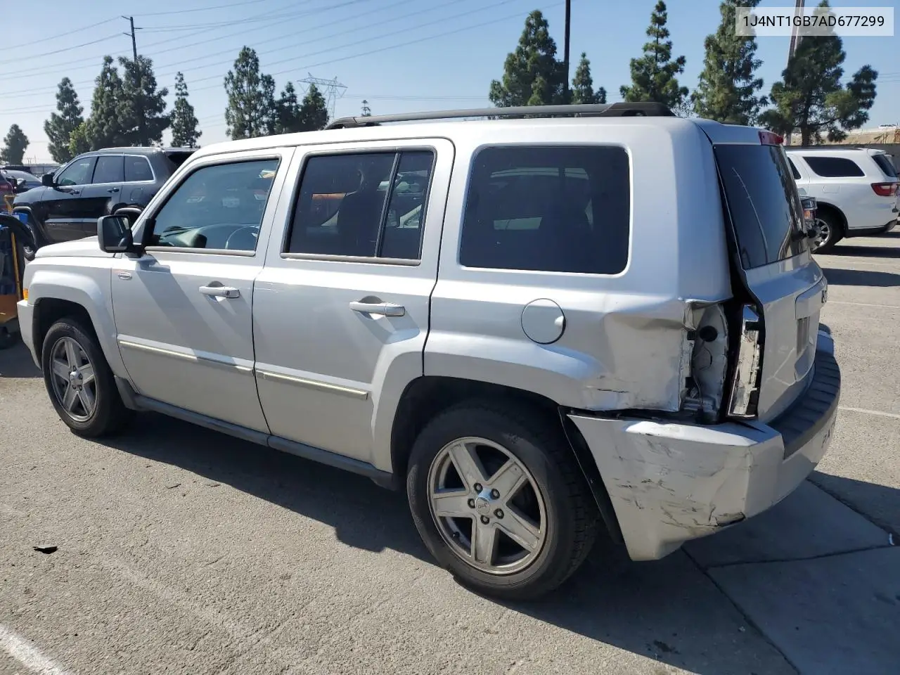 1J4NT1GB7AD677299 2010 Jeep Patriot Sport