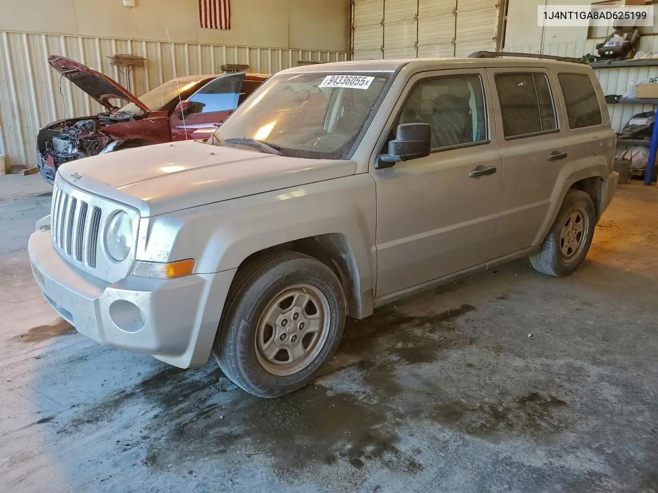 1J4NT1GA8AD625199 2010 Jeep Patriot Sport