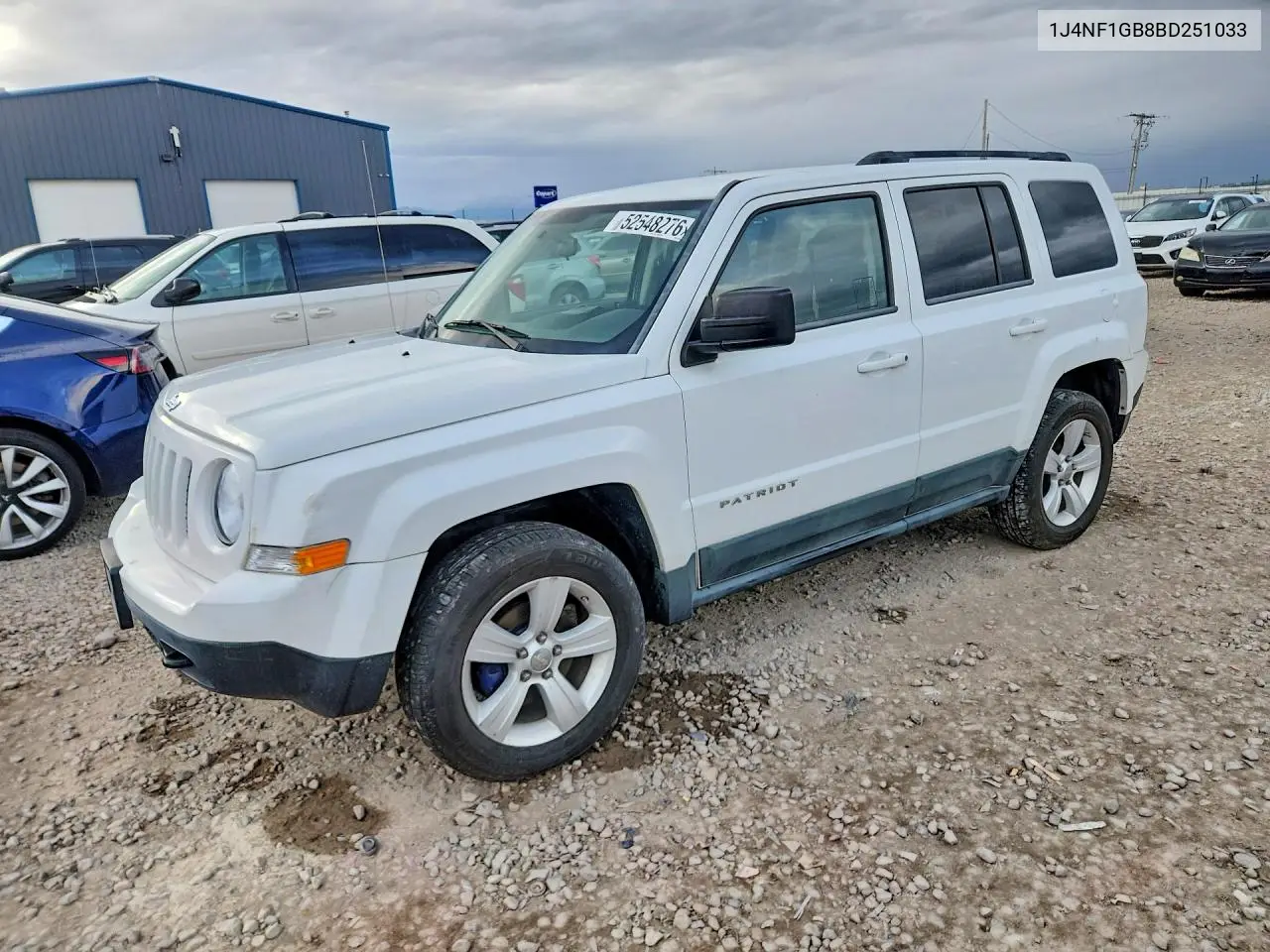 1J4NF1GB8BD251033 2011 Jeep Patriot Sport