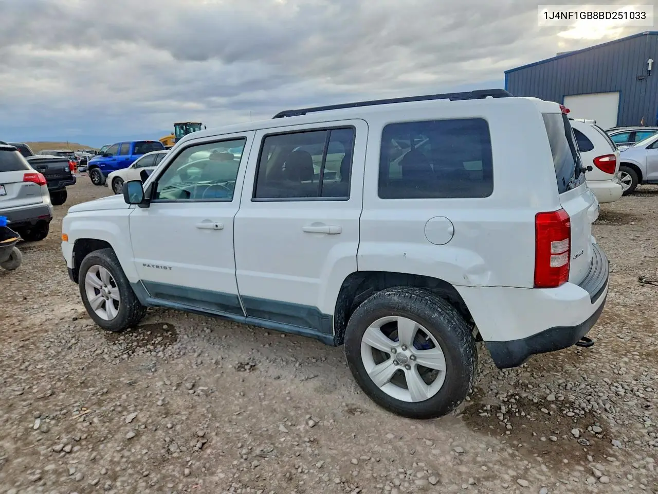 1J4NF1GB8BD251033 2011 Jeep Patriot Sport