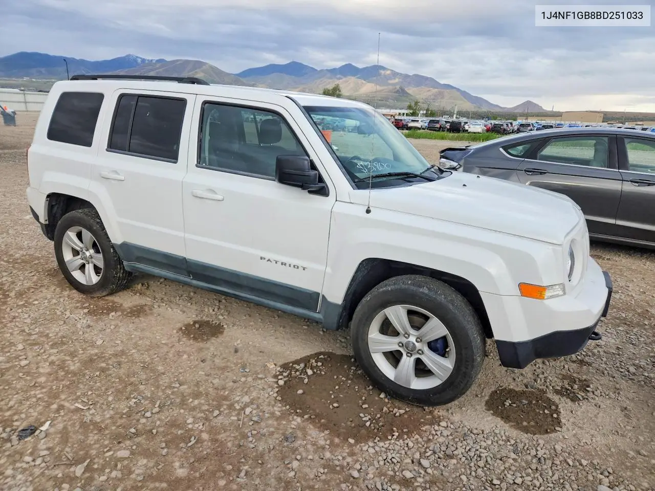 1J4NF1GB8BD251033 2011 Jeep Patriot Sport