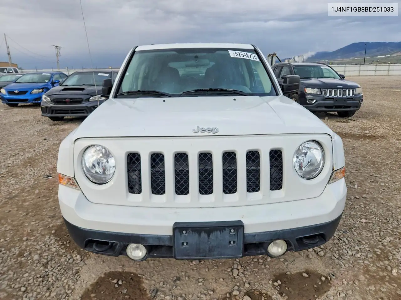 1J4NF1GB8BD251033 2011 Jeep Patriot Sport