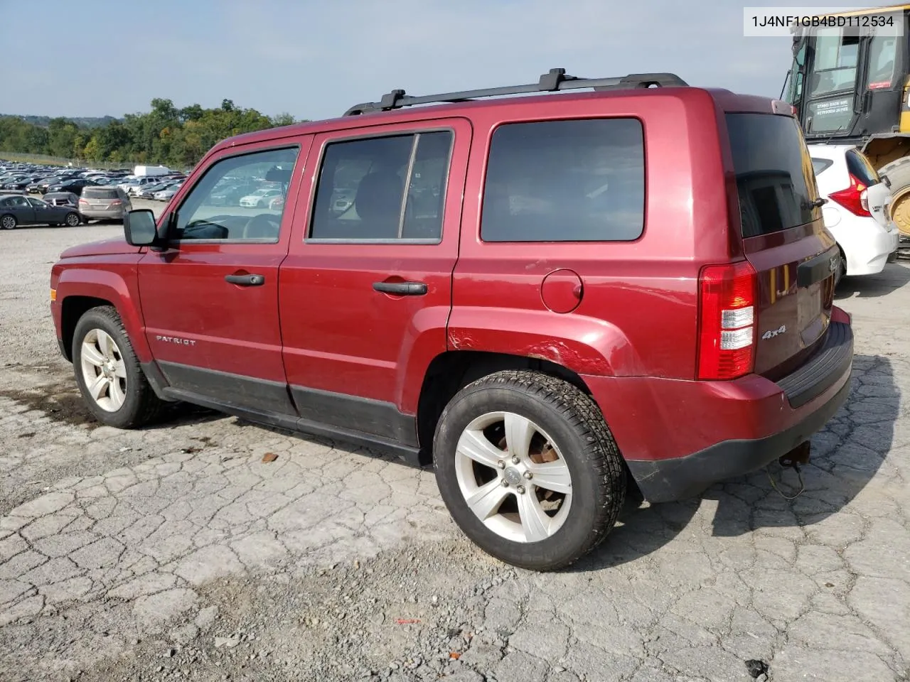 1J4NF1GB4BD112534 2011 Jeep Patriot Sport