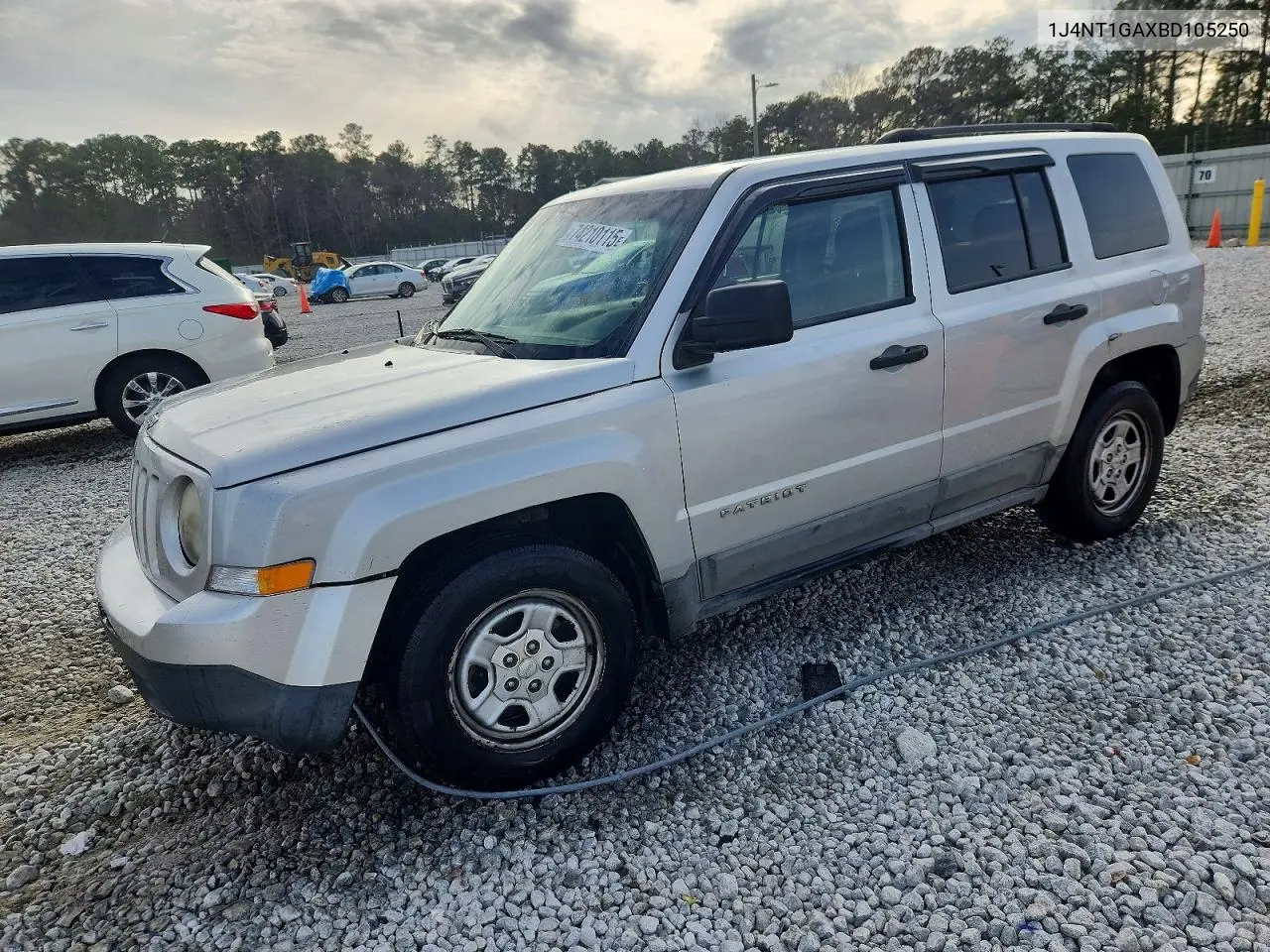 1J4NT1GAXBD105250 2011 Jeep Patriot Sport