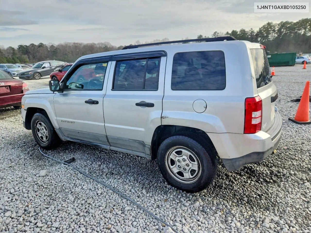 1J4NT1GAXBD105250 2011 Jeep Patriot Sport