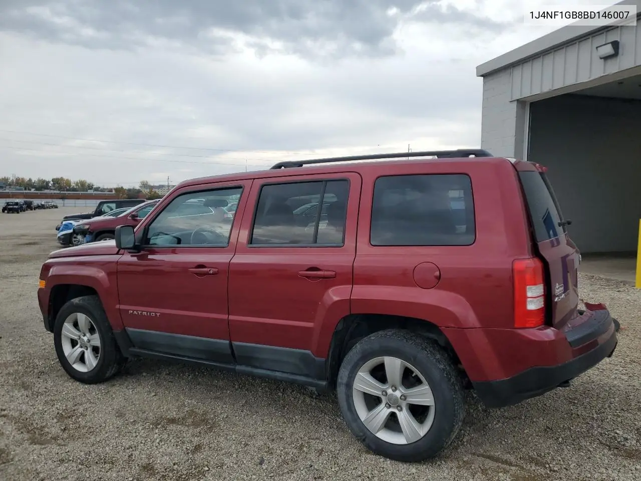 1J4NF1GB8BD146007 2011 Jeep Patriot Sport