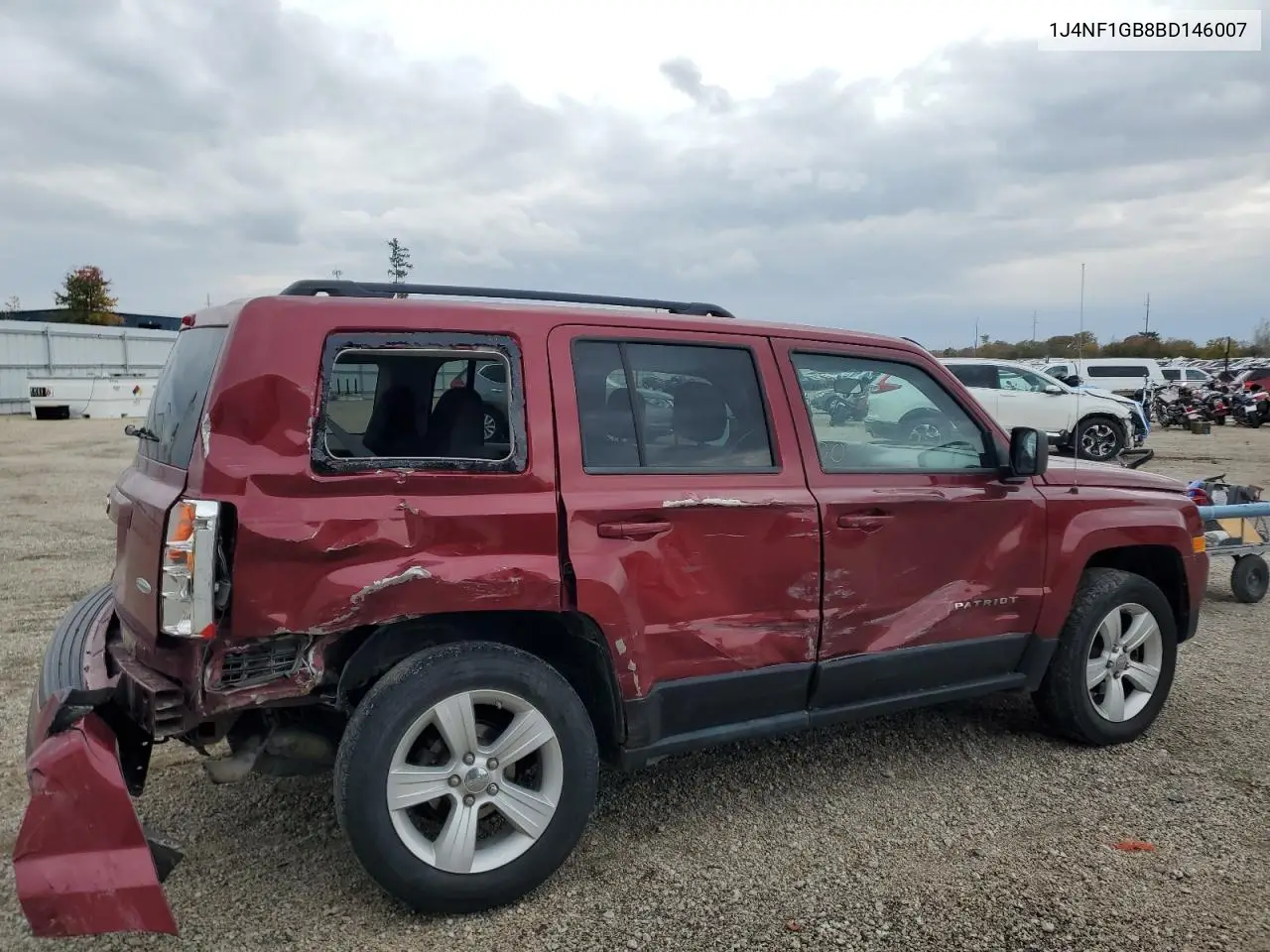 1J4NF1GB8BD146007 2011 Jeep Patriot Sport