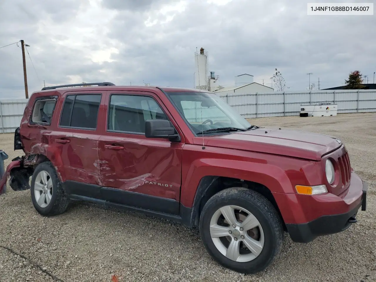 1J4NF1GB8BD146007 2011 Jeep Patriot Sport