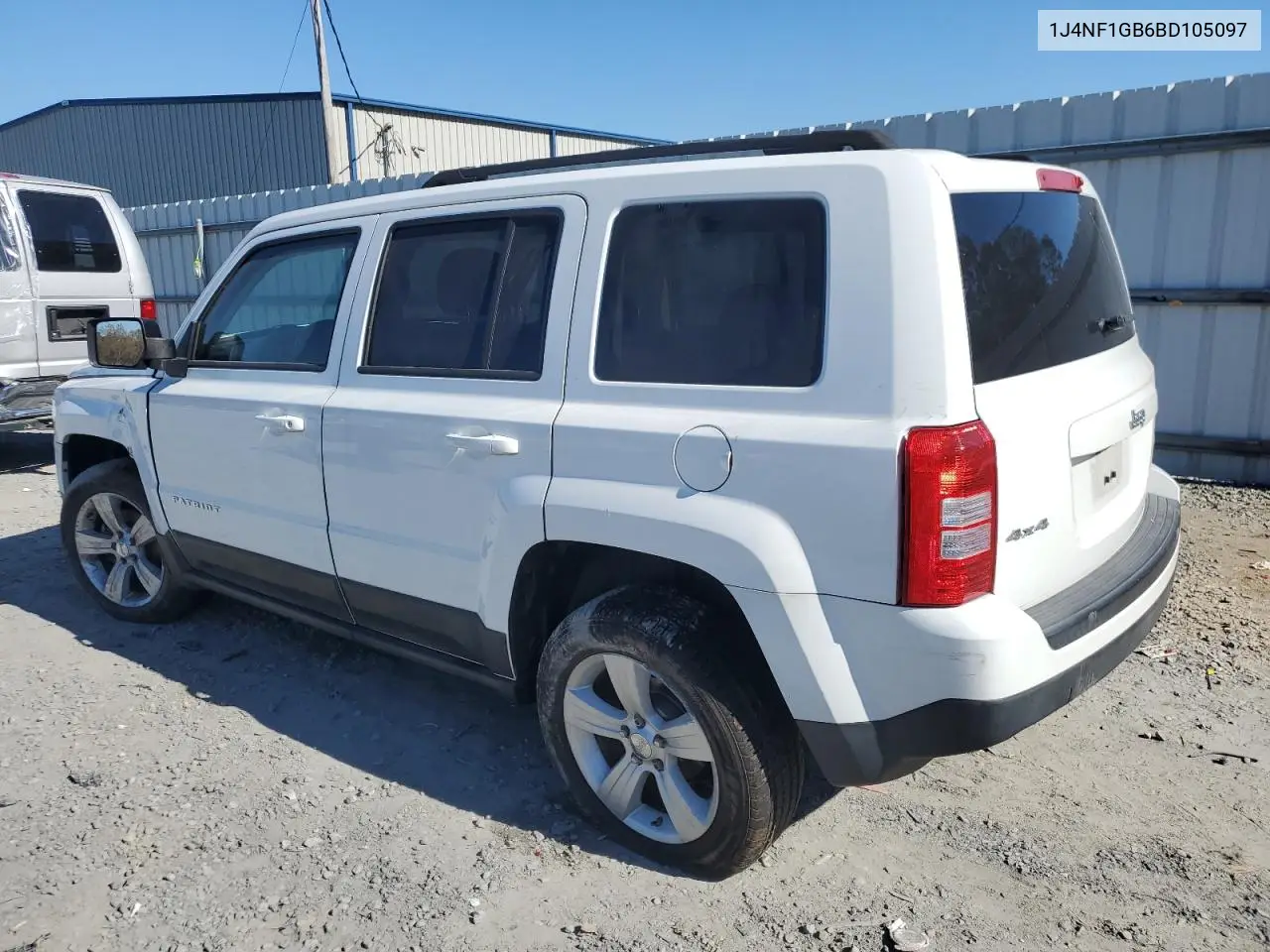 1J4NF1GB6BD105097 2011 Jeep Patriot Sport