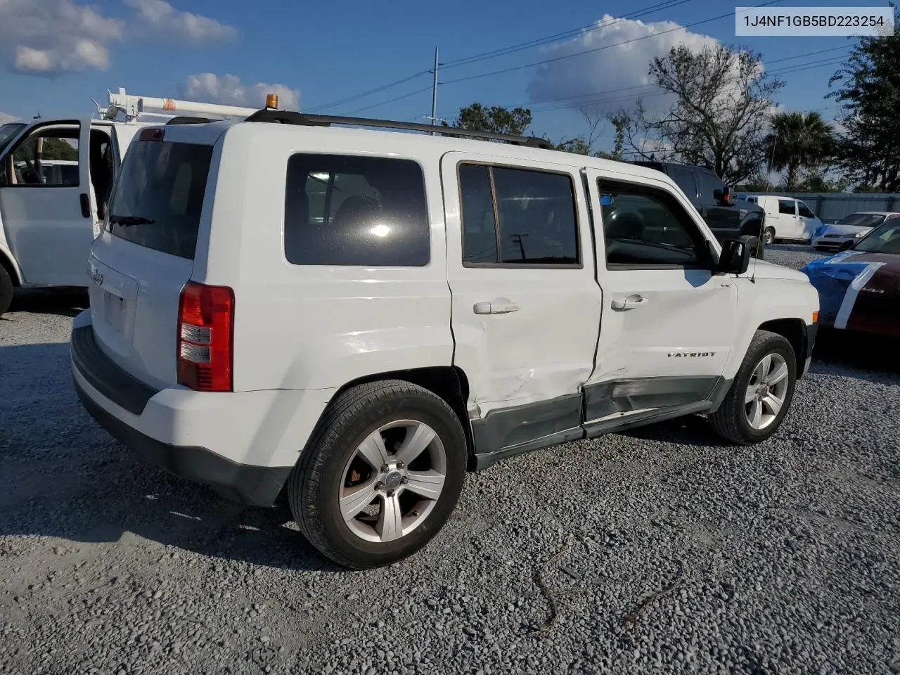 1J4NF1GB5BD223254 2011 Jeep Patriot Sport