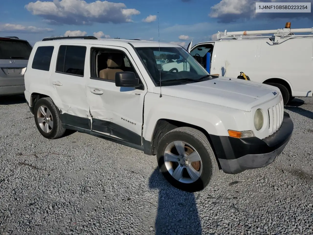 1J4NF1GB5BD223254 2011 Jeep Patriot Sport