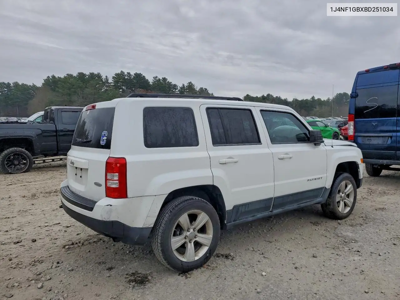 1J4NF1GBXBD251034 2011 Jeep Patriot Sport
