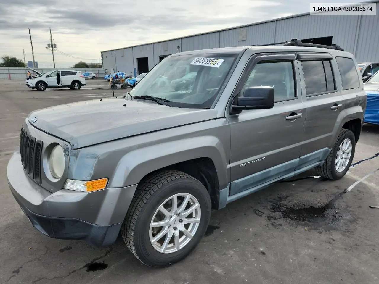 1J4NT1GA7BD285674 2011 Jeep Patriot Sport