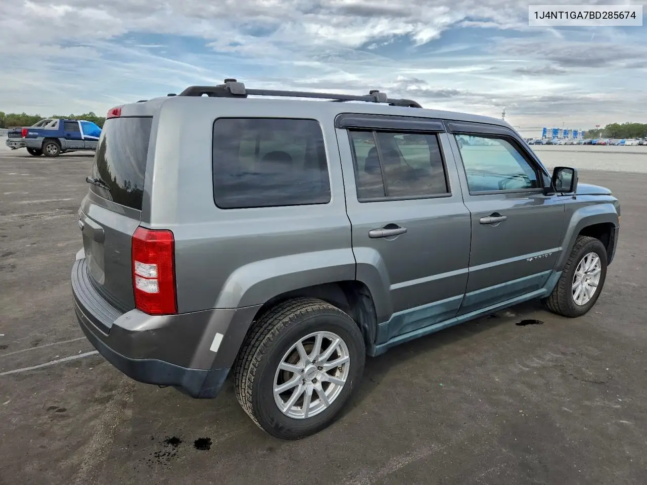 1J4NT1GA7BD285674 2011 Jeep Patriot Sport