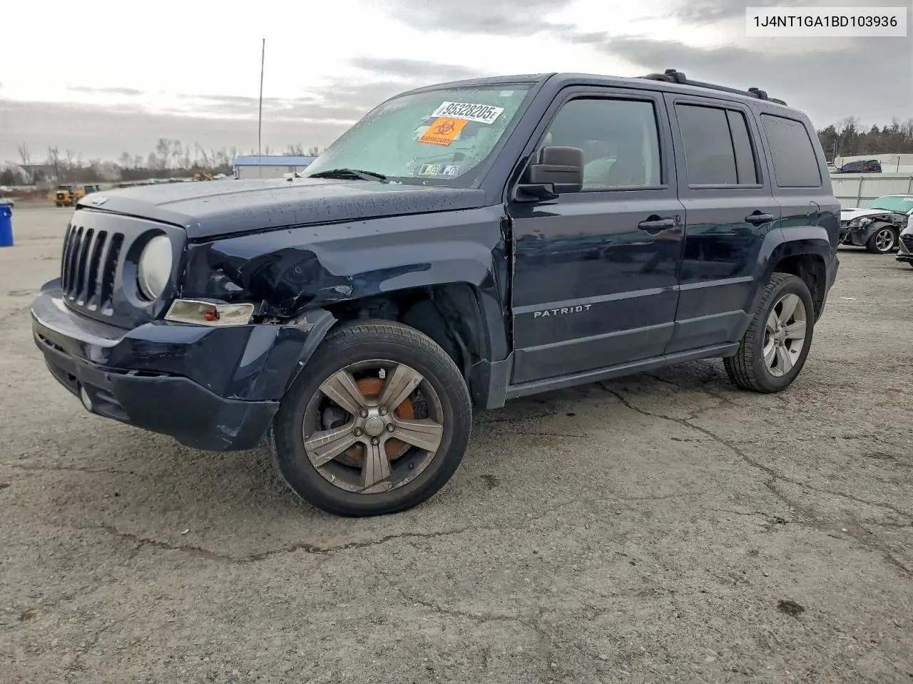 1J4NT1GA1BD103936 2011 Jeep Patriot Sport