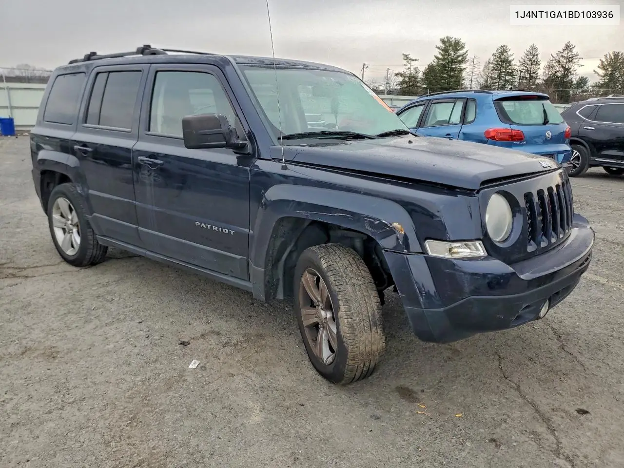 1J4NT1GA1BD103936 2011 Jeep Patriot Sport