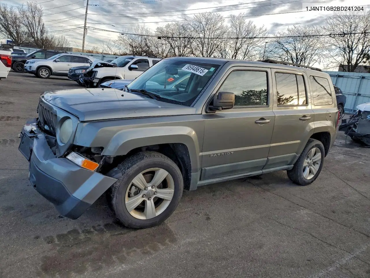 1J4NT1GB2BD241204 2011 Jeep Patriot Sport