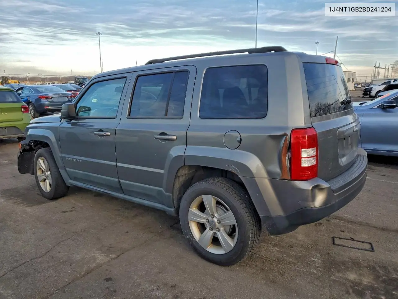 1J4NT1GB2BD241204 2011 Jeep Patriot Sport