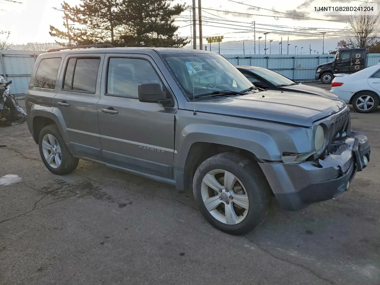 1J4NT1GB2BD241204 2011 Jeep Patriot Sport