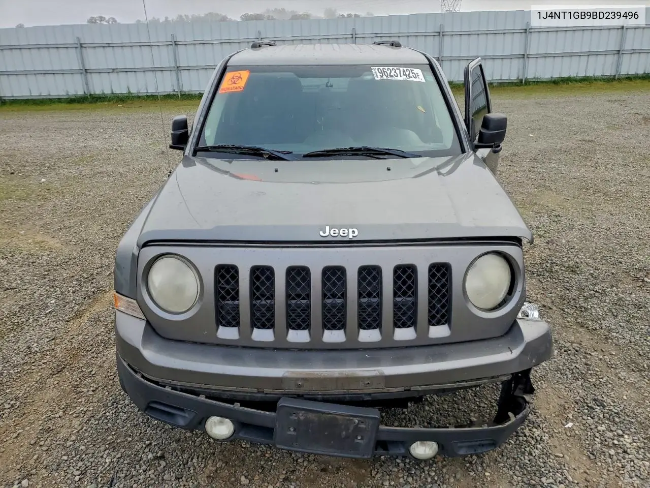 1J4NT1GB9BD239496 2011 Jeep Patriot Sport