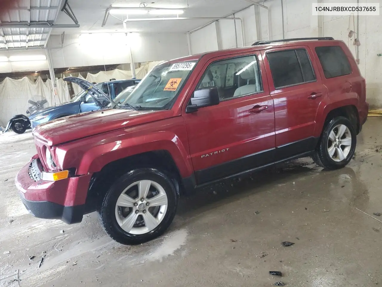 1C4NJRBBXCD537655 2012 Jeep Patriot Sport