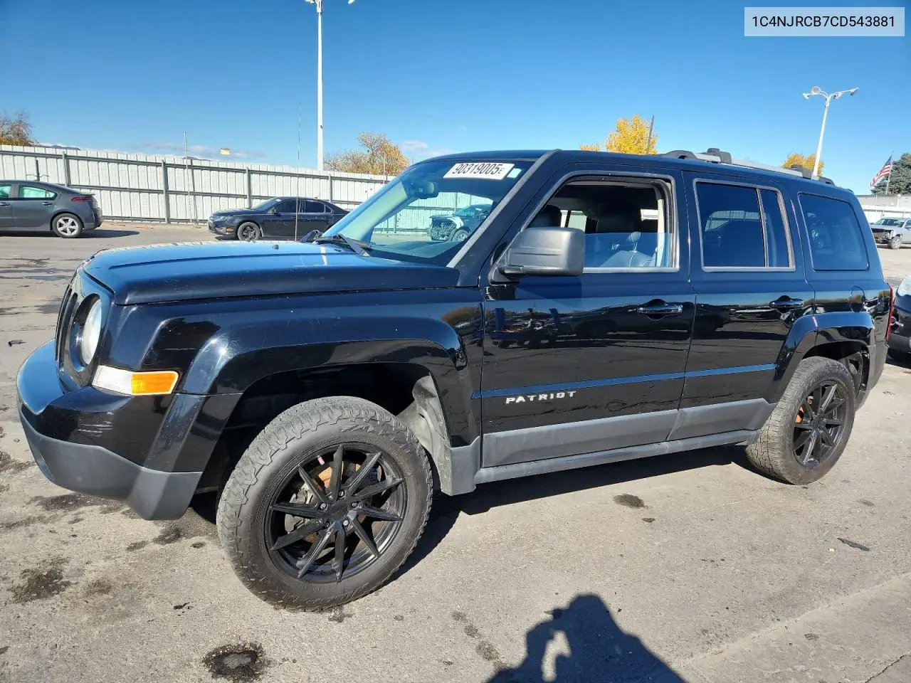1C4NJRCB7CD543881 2012 Jeep Patriot Limited
