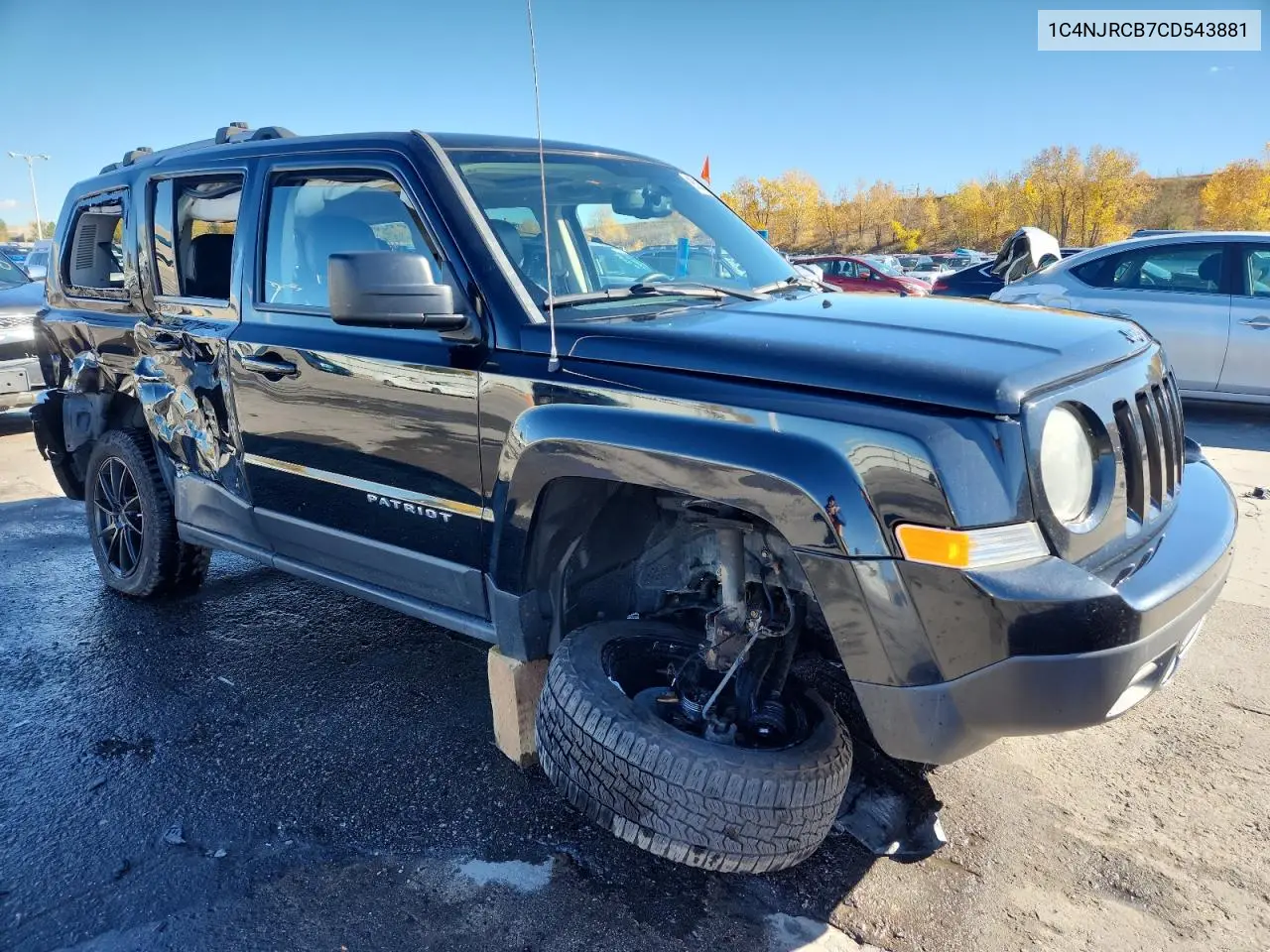 1C4NJRCB7CD543881 2012 Jeep Patriot Limited