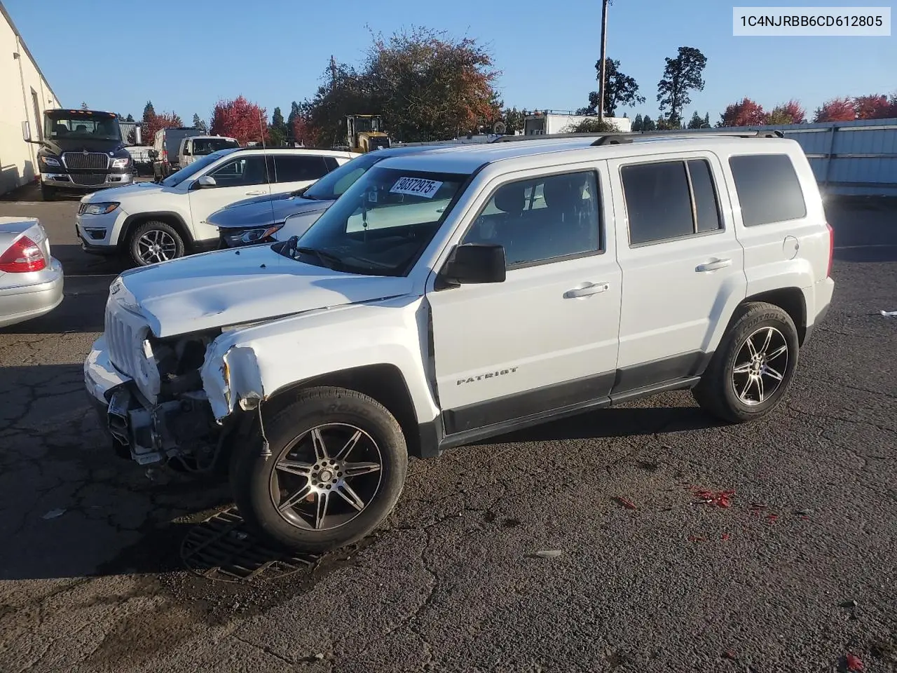 1C4NJRBB6CD612805 2012 Jeep Patriot Sport