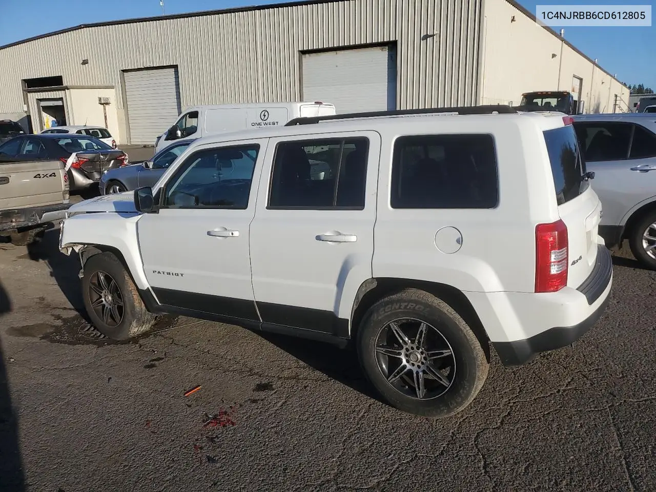 1C4NJRBB6CD612805 2012 Jeep Patriot Sport