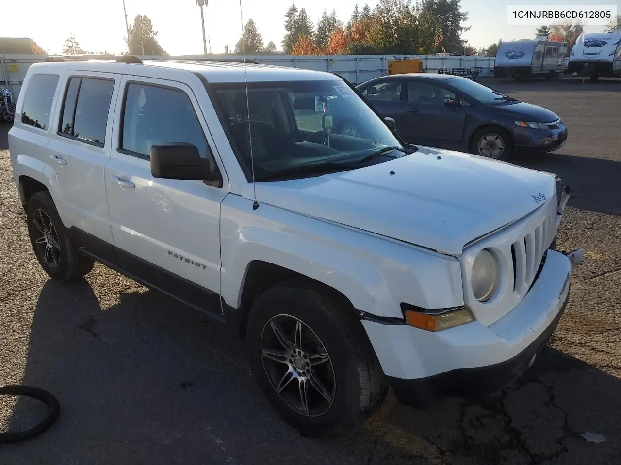 1C4NJRBB6CD612805 2012 Jeep Patriot Sport