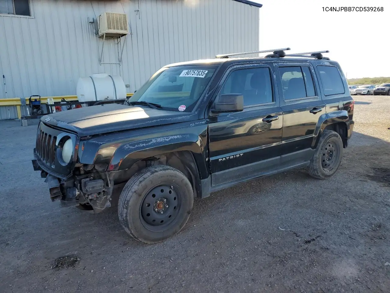 1C4NJPBB7CD539268 2012 Jeep Patriot Sport
