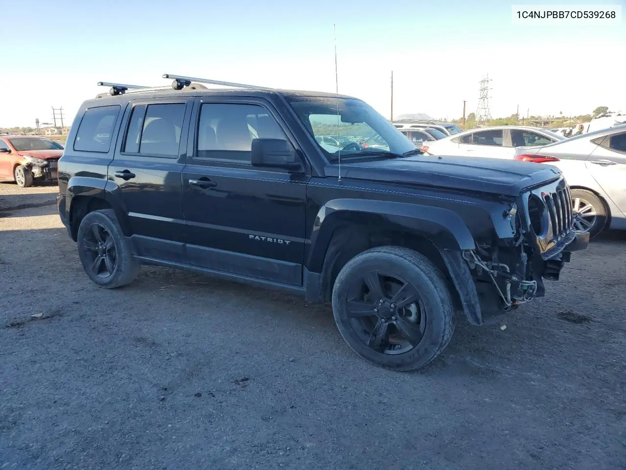 1C4NJPBB7CD539268 2012 Jeep Patriot Sport