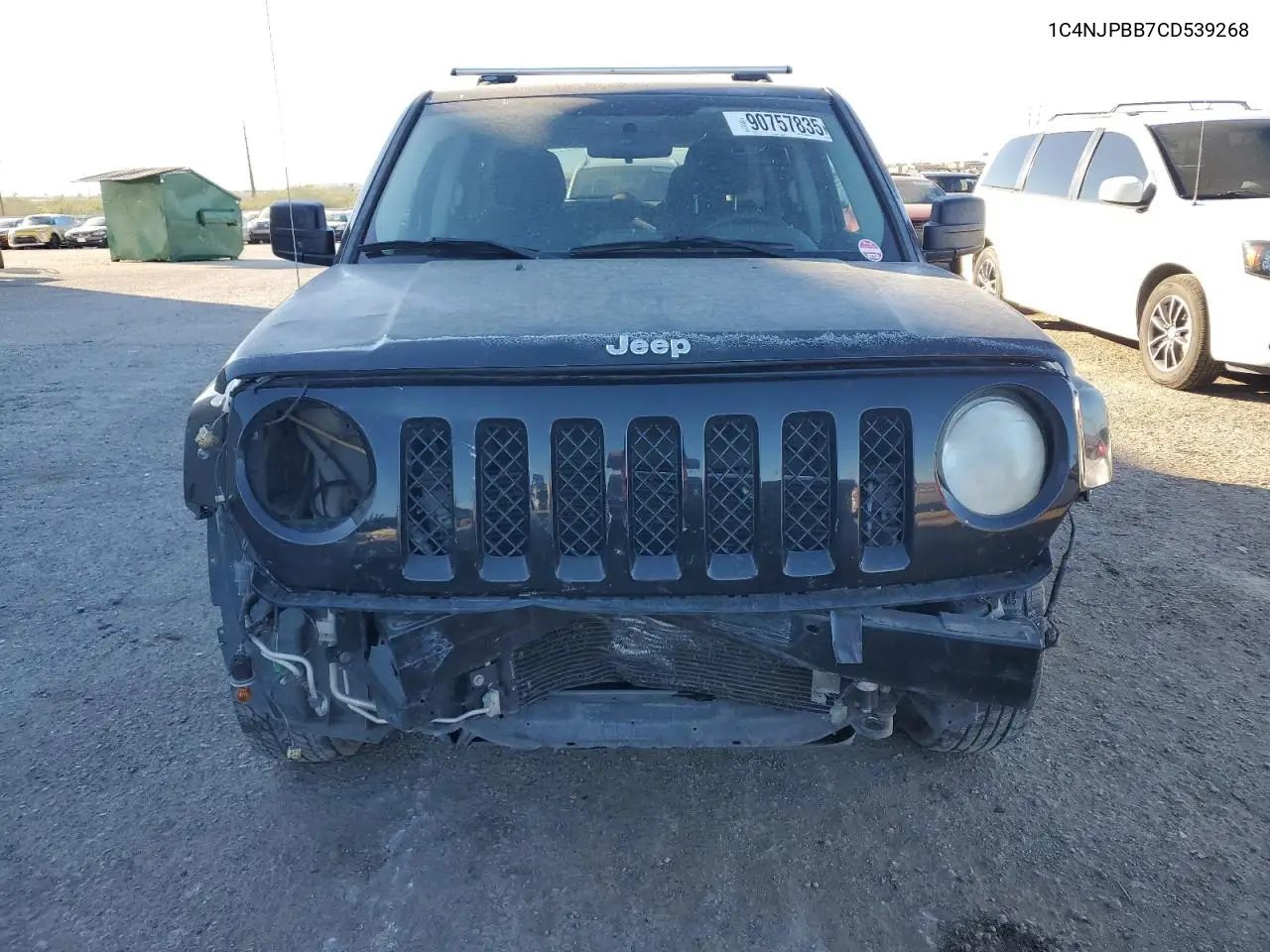 1C4NJPBB7CD539268 2012 Jeep Patriot Sport