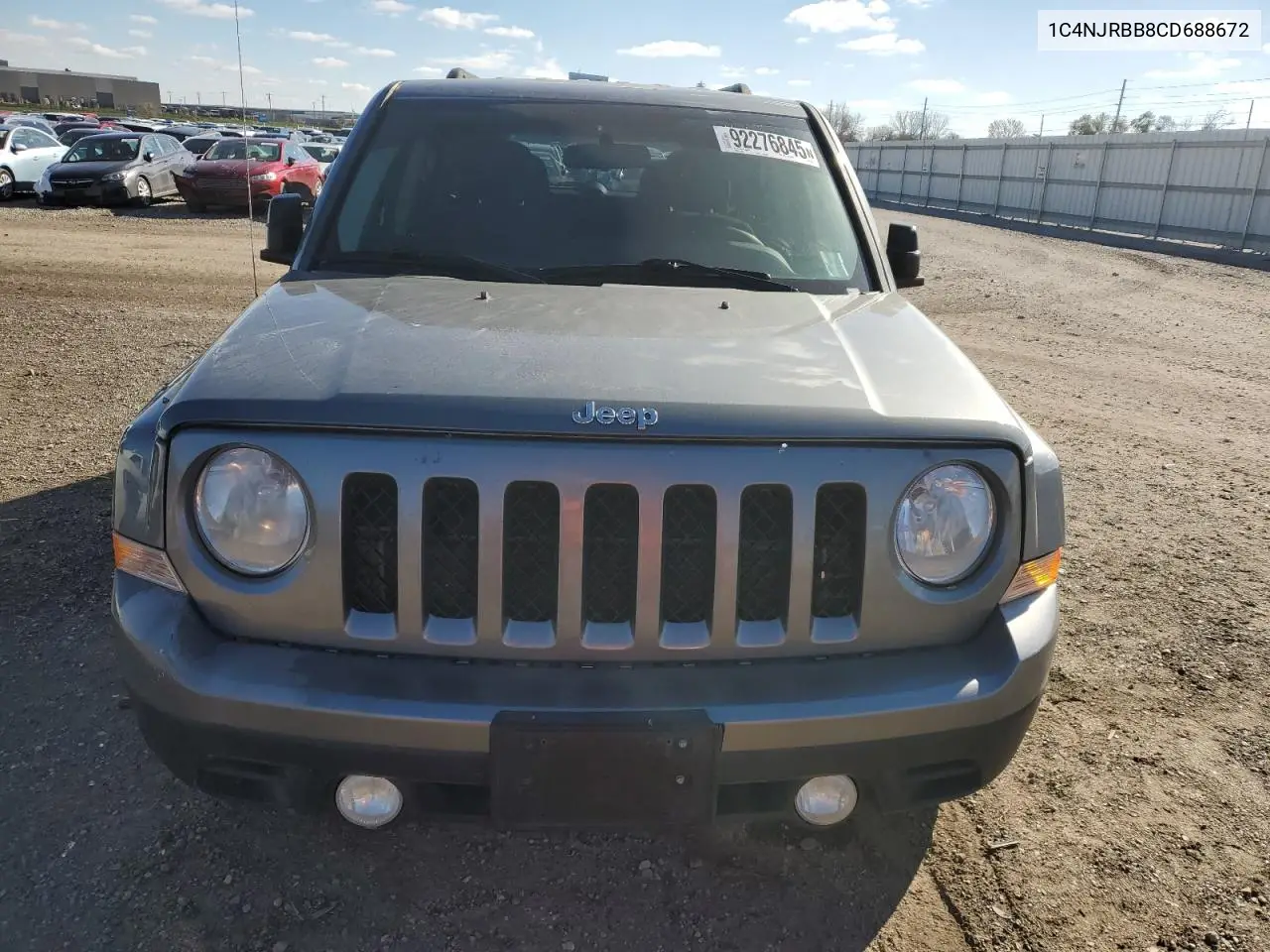 1C4NJRBB8CD688672 2012 Jeep Patriot Sport