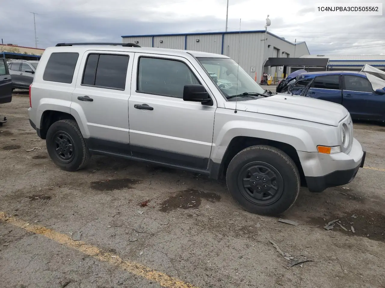 1C4NJPBA3CD505562 2012 Jeep Patriot Sport