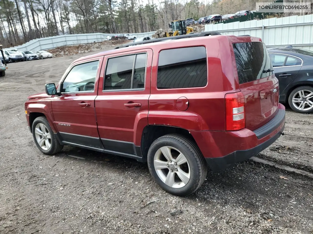 1C4NJRFB7CD696255 2012 Jeep Patriot Latitude