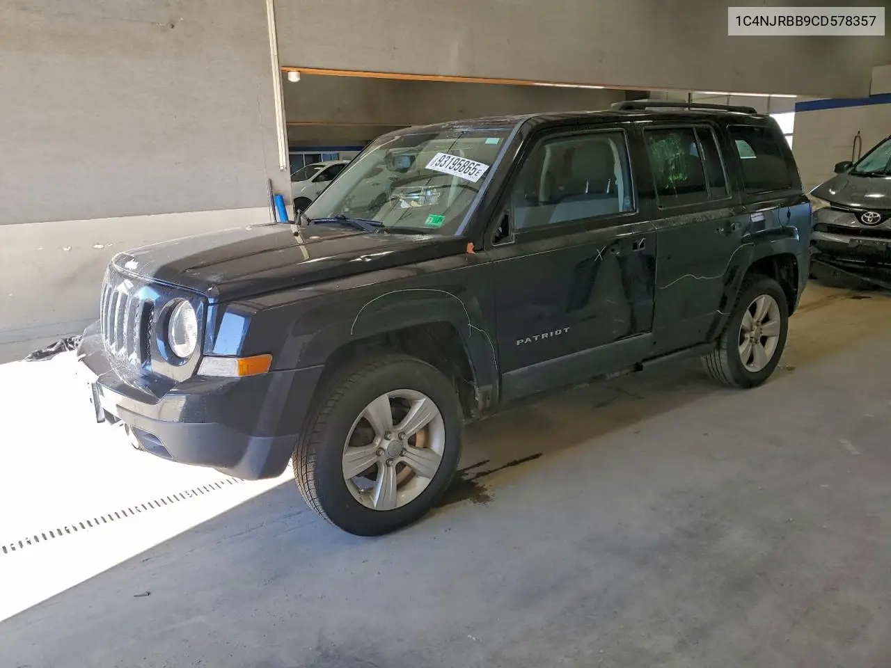 1C4NJRBB9CD578357 2012 Jeep Patriot Sport