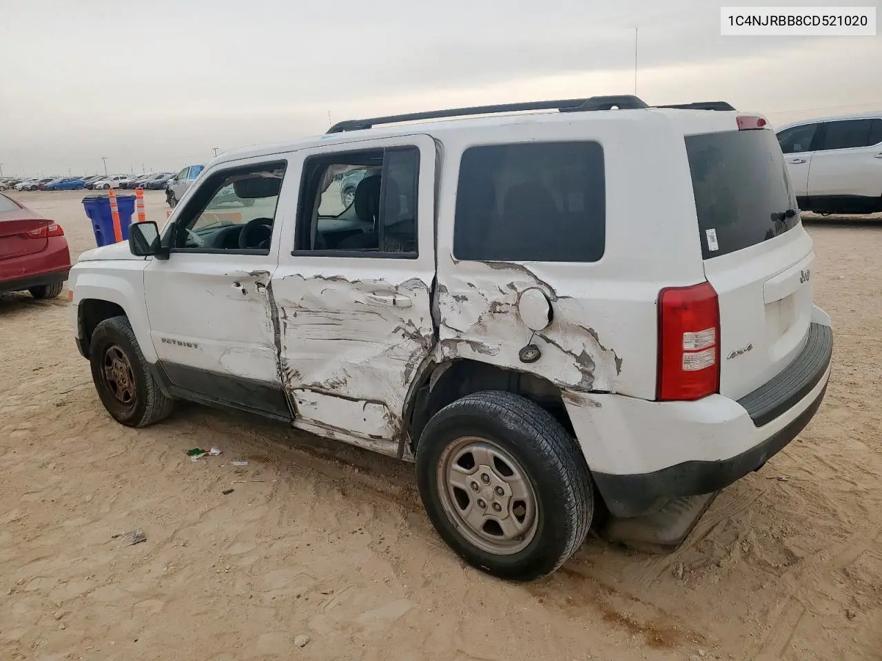 1C4NJRBB8CD521020 2012 Jeep Patriot Sport