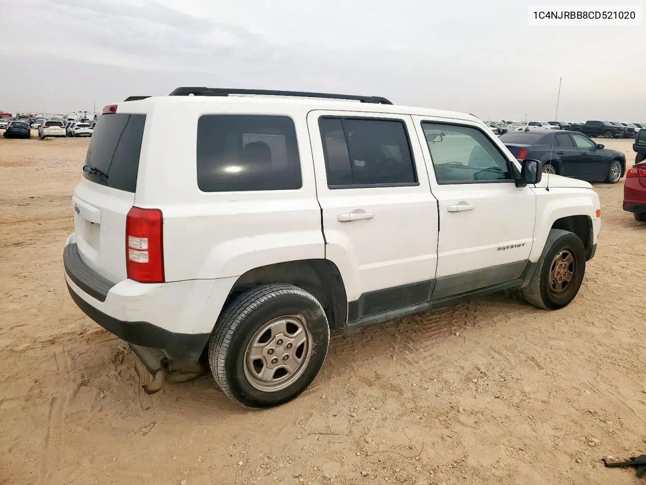 1C4NJRBB8CD521020 2012 Jeep Patriot Sport