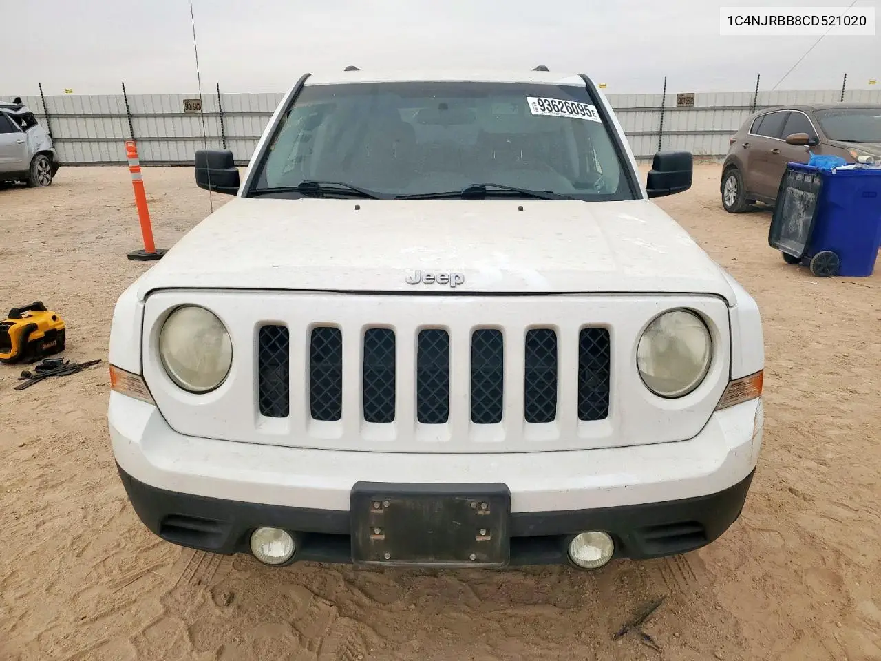 1C4NJRBB8CD521020 2012 Jeep Patriot Sport