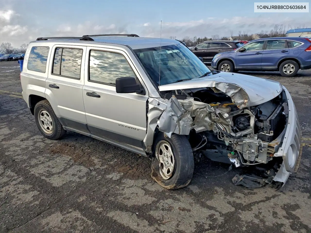 1C4NJRBB8CD603684 2012 Jeep Patriot Sport