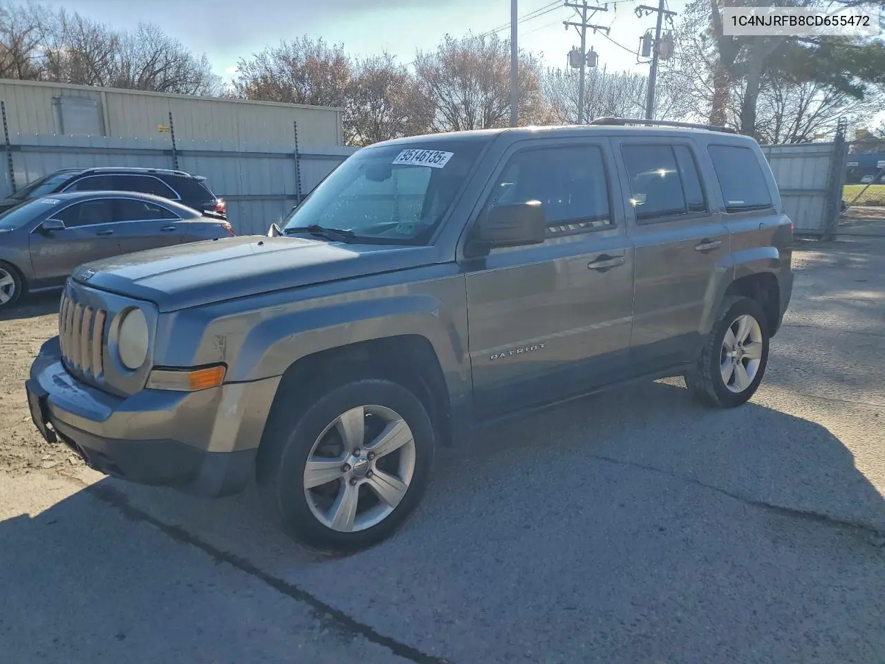 1C4NJRFB8CD655472 2012 Jeep Patriot Latitude