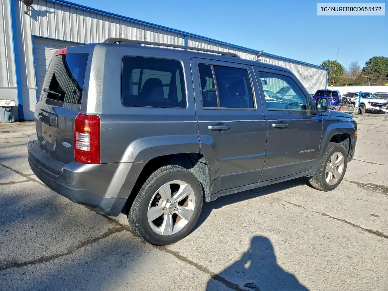 1C4NJRFB8CD655472 2012 Jeep Patriot Latitude