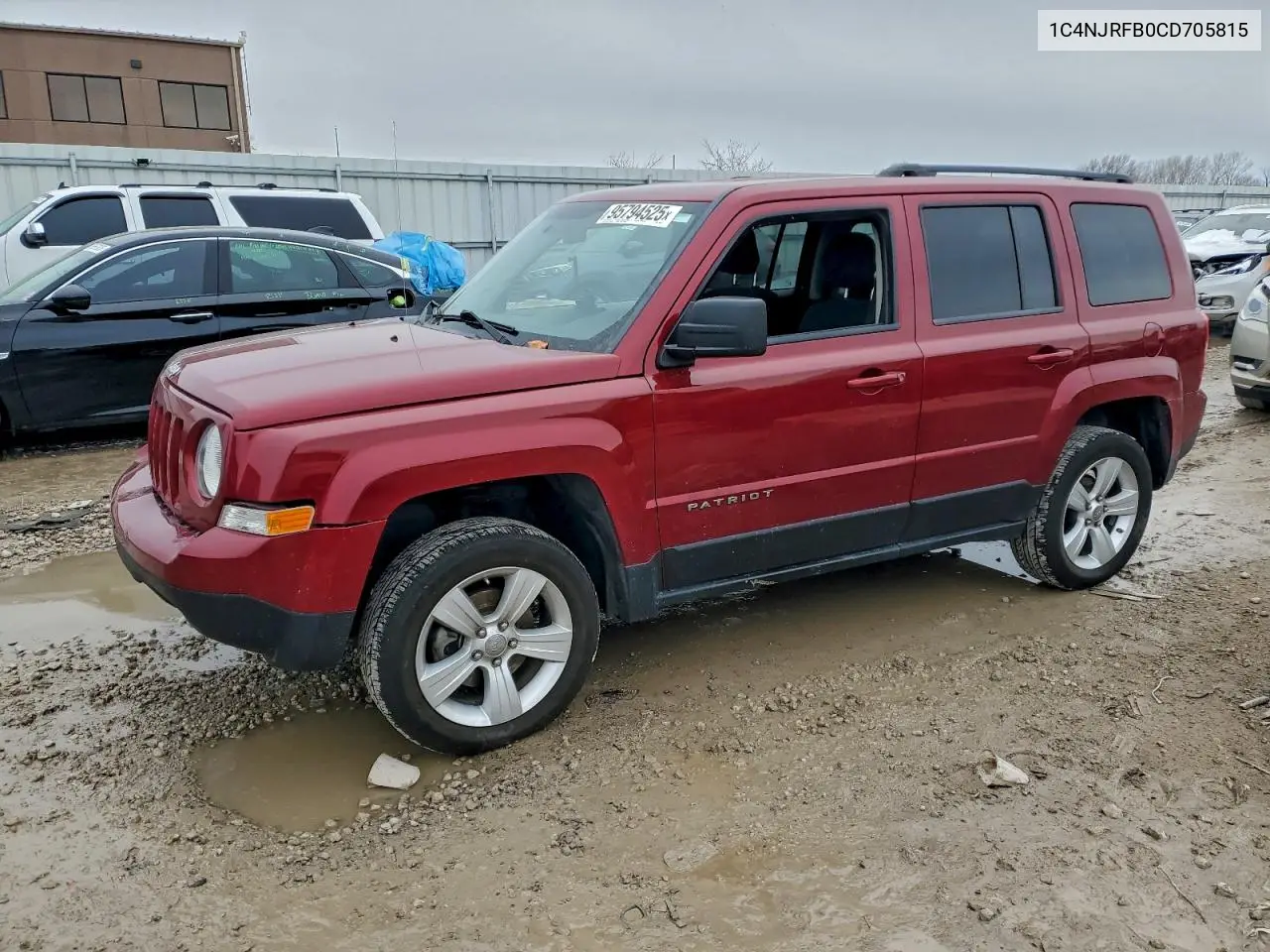 1C4NJRFB0CD705815 2012 Jeep Patriot Latitude