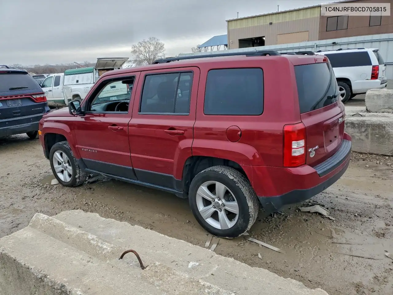 1C4NJRFB0CD705815 2012 Jeep Patriot Latitude