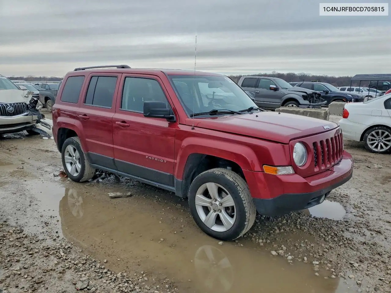 1C4NJRFB0CD705815 2012 Jeep Patriot Latitude